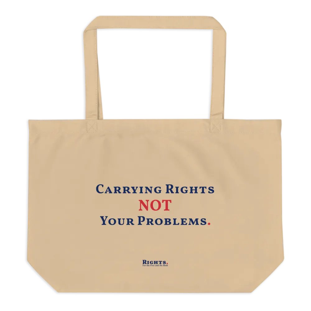 Carrying Rights Not Your Problems. Tote Bag product image (2)