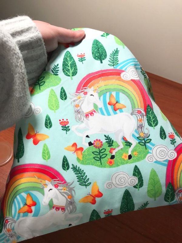 Unicorns On Green Background Fabric Print product image (8)