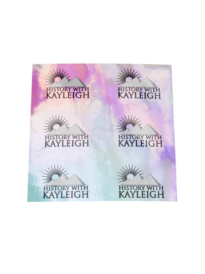 History With Kayleigh Holographic Sticker Set product image (1)