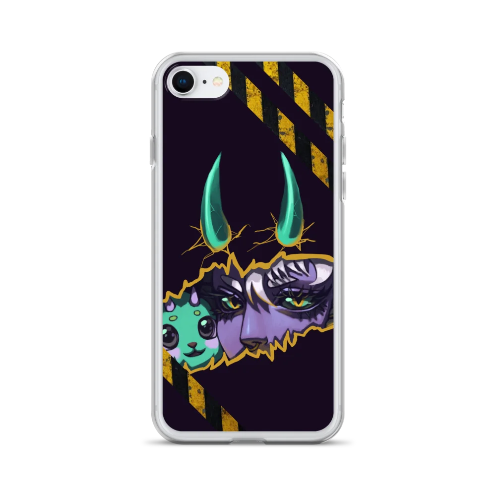 "Containment Breach" Clear iPhone Case product image (1)