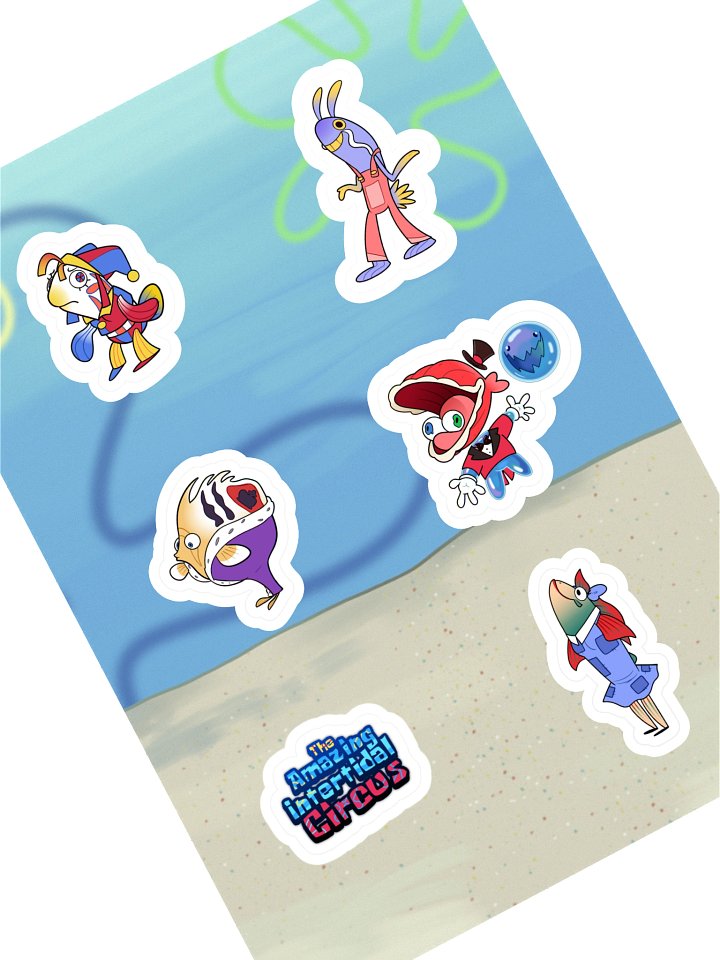 The Amazing Intertidal Circus - Sticker Sheet #2 product image (1)