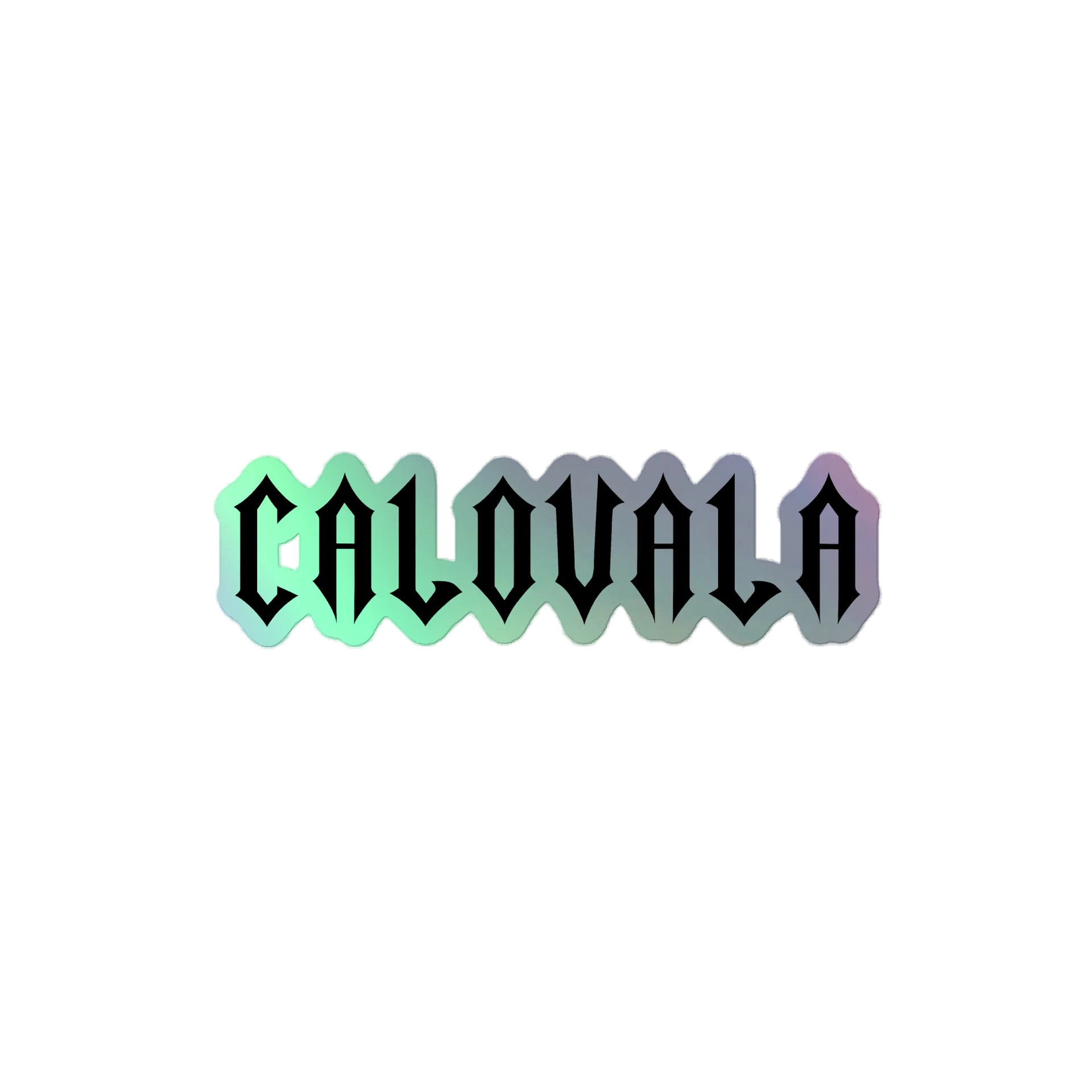 Calovala Holographic Logo Sticker product image (1)