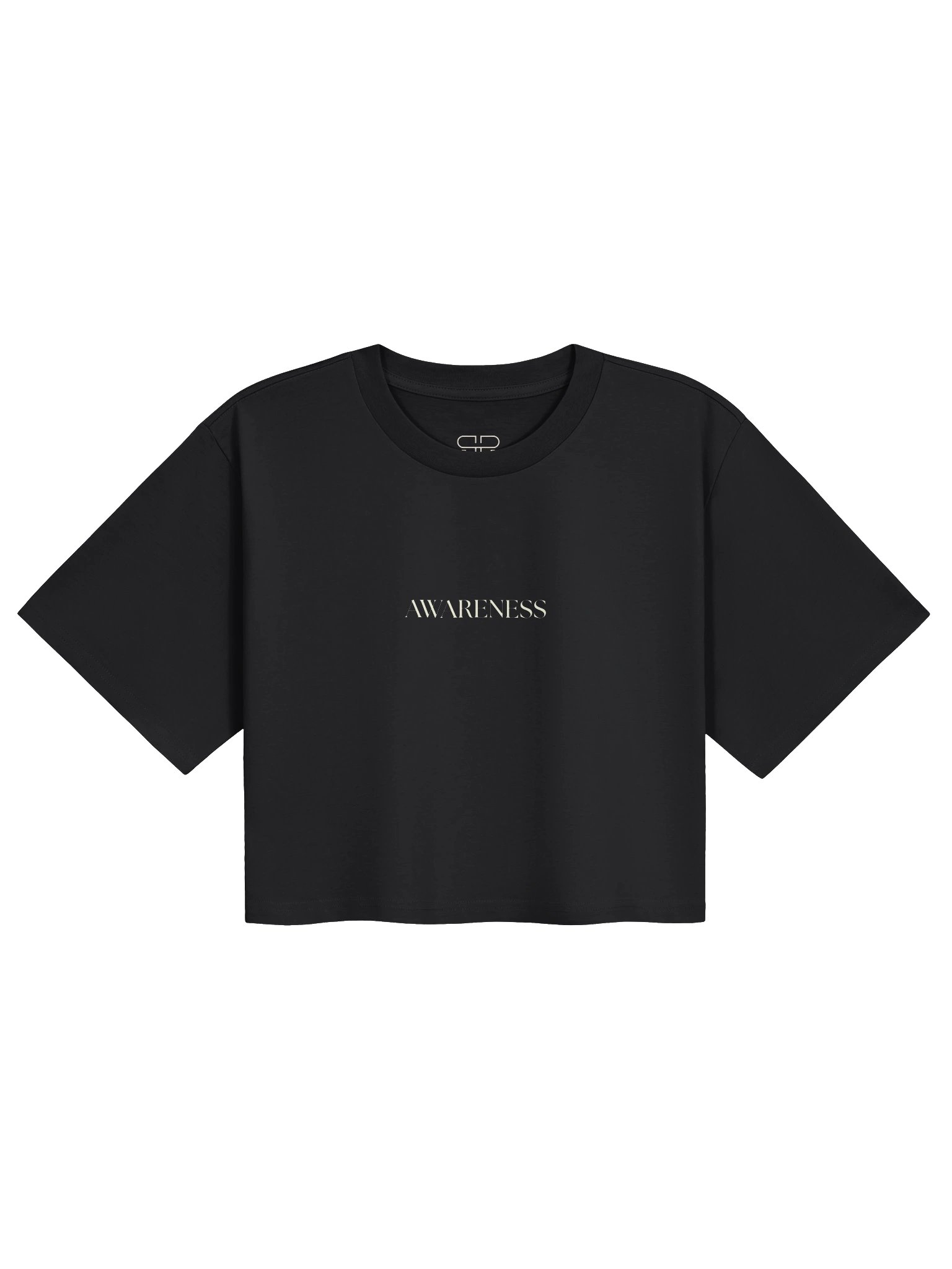 AWARENESS Crop Tee - Dark product image (1)