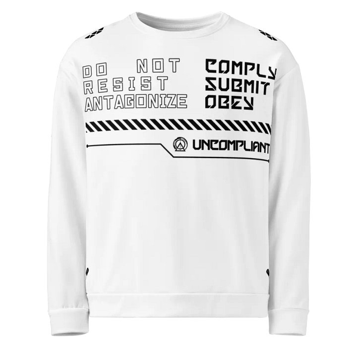 The Statement Sweatshirt - White product image (1)