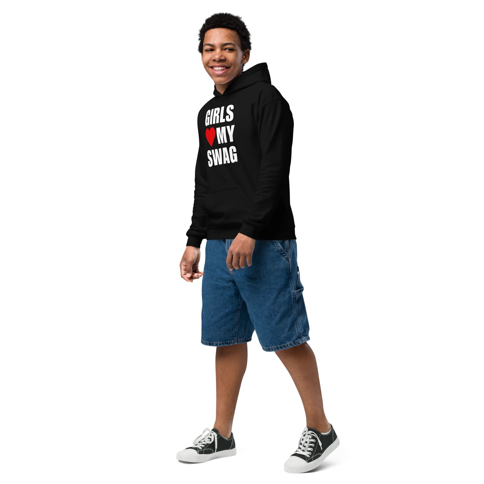 Girls Love My Swag Hoodie (Youth) product image (5)
