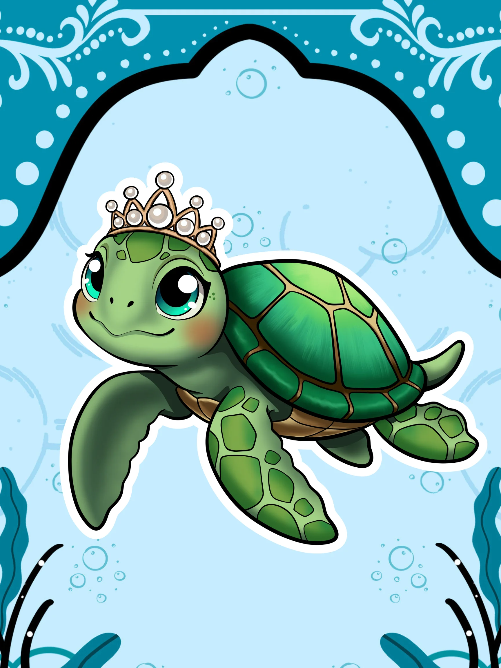 Sea Turtle Sticker product image (1)