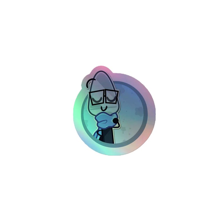 UPDATED Slice Icon Sticker || Planet Hoppers product image (1)