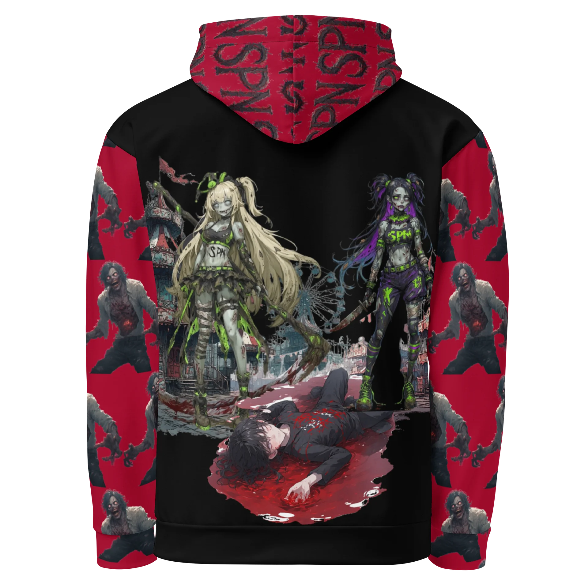 Undead carnival All-Over Hoodie product image (2)
