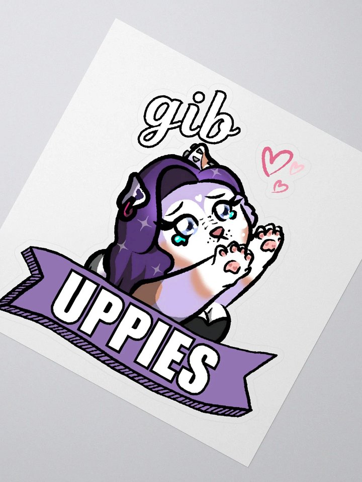 Gib Uppies Sticker product image (5)