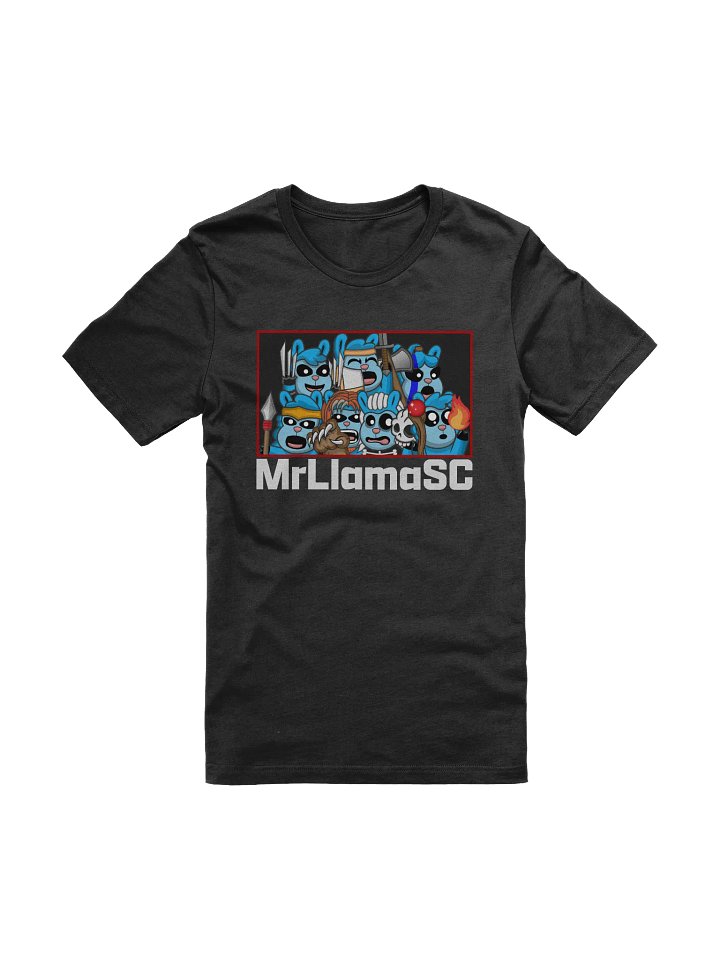 MrLlamaSC Llama Family T-Shirt product image (1)