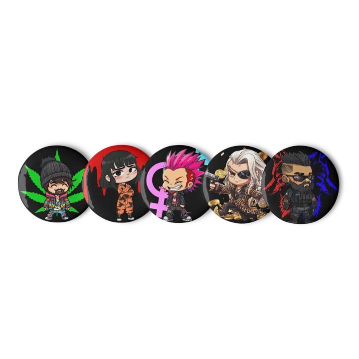 Big O and Friends! Button Collection #2 product image (3)