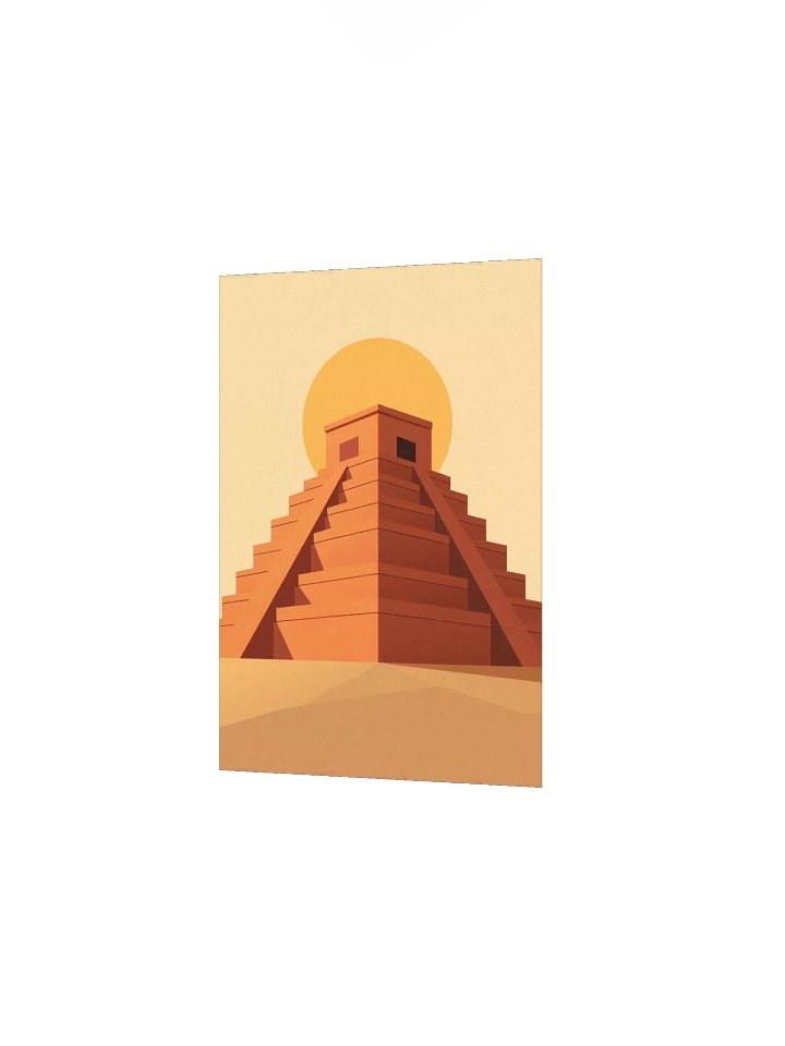 Pirámide del Sol: Teotihuacán | Edición Geometría Sagrada – Serie Minimalista product image (10)