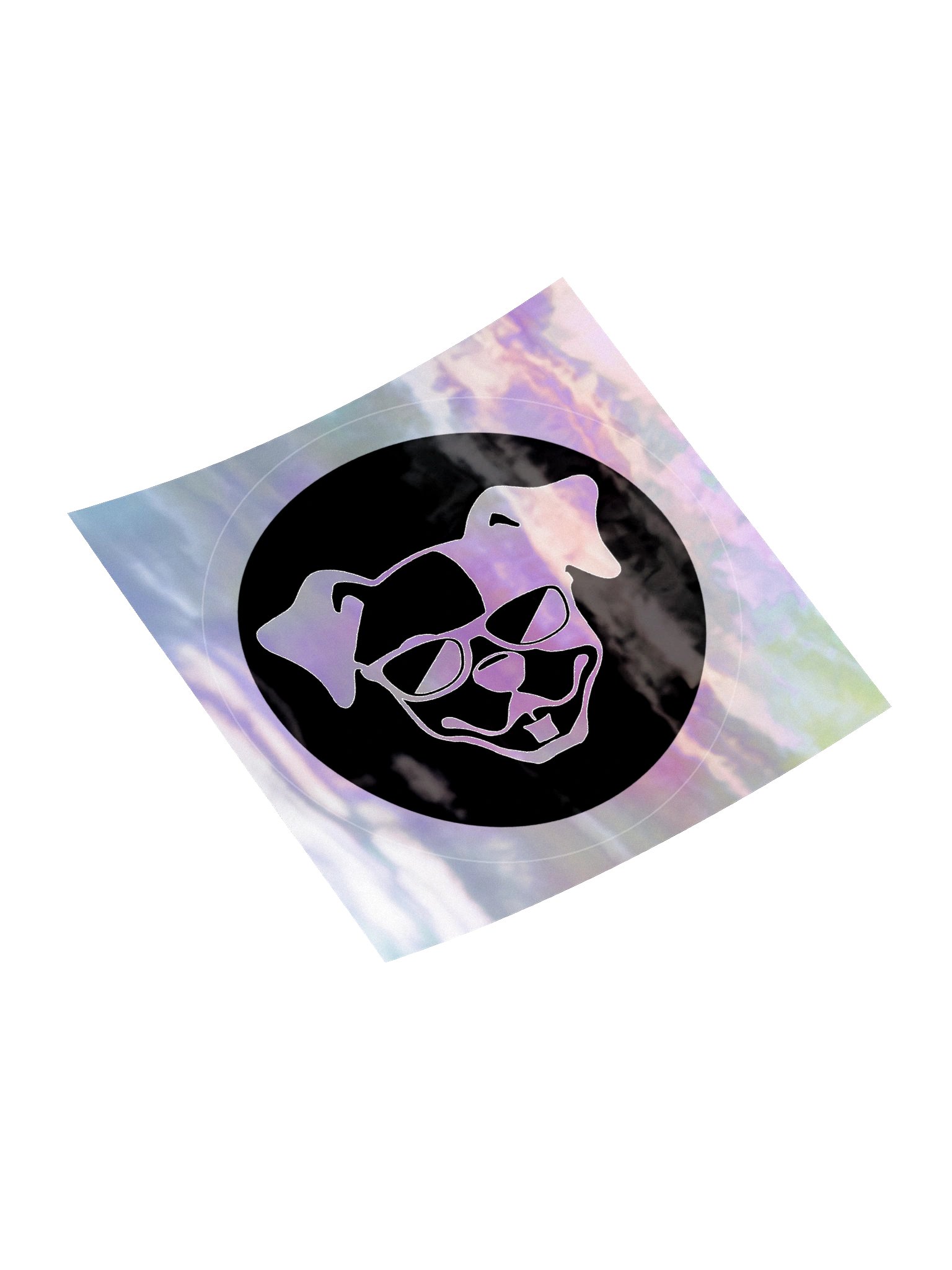 Large Holographic Sticker - Round Cut product image (4)