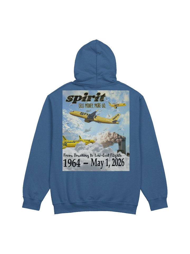 NEVER FORGET SPIRIT AIRLINES 🙏🏾🕊️✨ — SWEATSHIRT (DARK+ FULL) product image (18)