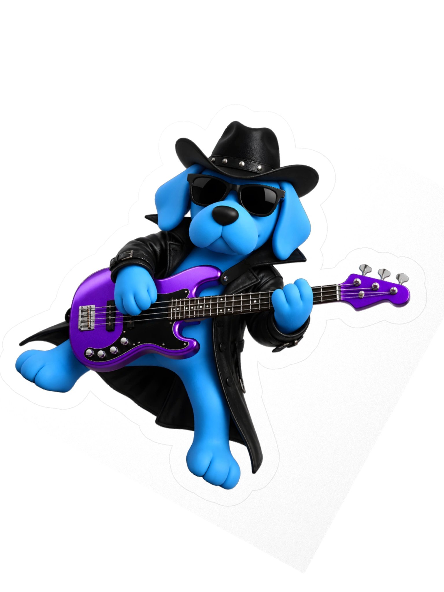 Dizzy cowboy sticker product image (5)