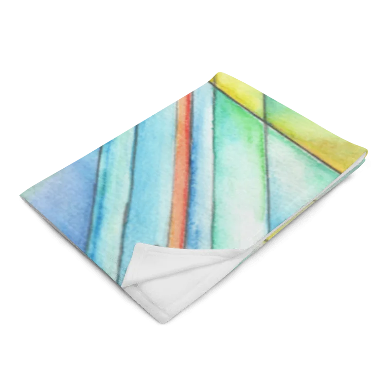 Circles to Circles #2 - Stereographic Projection Mathematical Art Blanket product image (4)