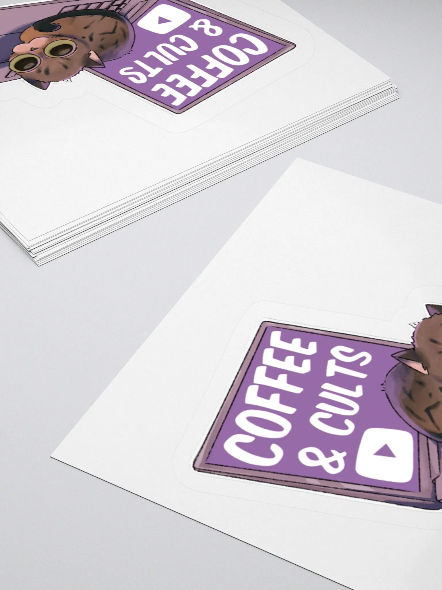 Ms. Gloria Laptop Sticker product image (4)