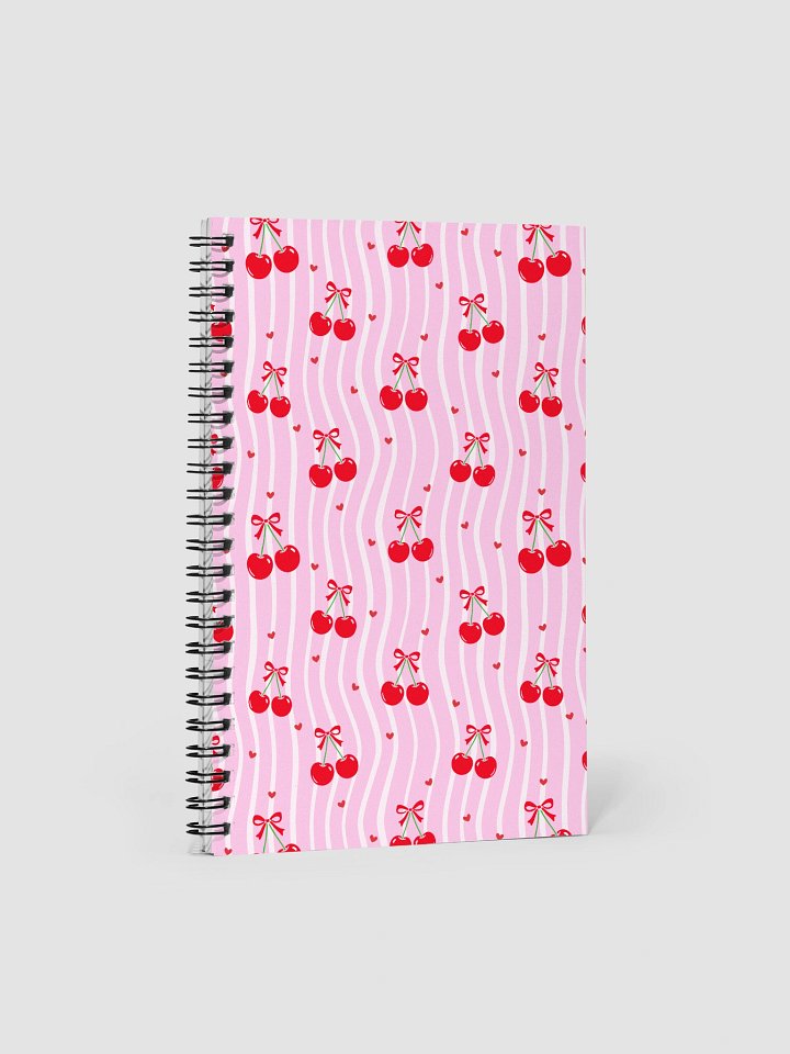 Cherry Blossom Dreams Spiral Dotted Journal/Notebook. product image (1)