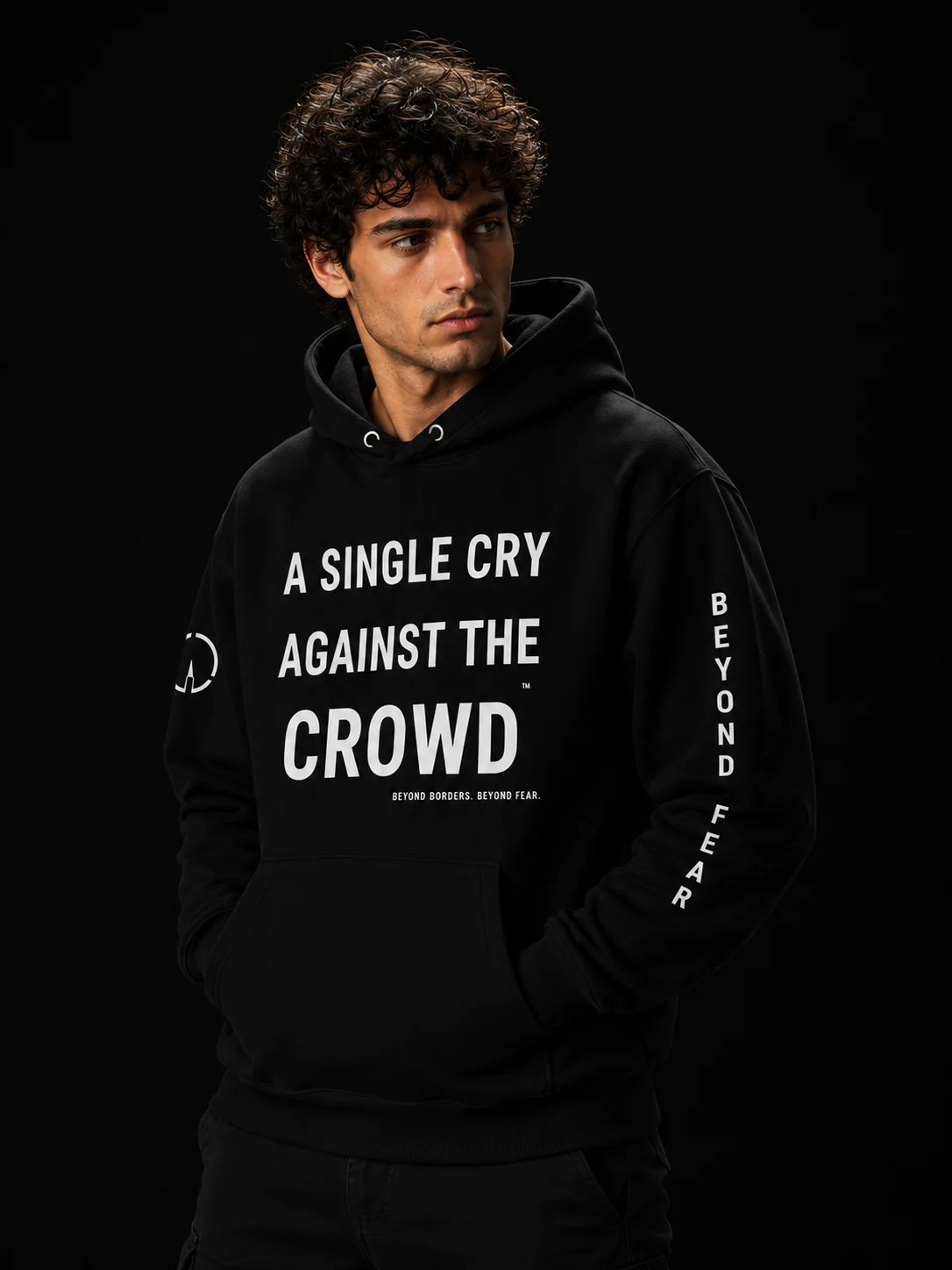 A Single Cry Against the Crowd™ Premium Hoodie product image (7)