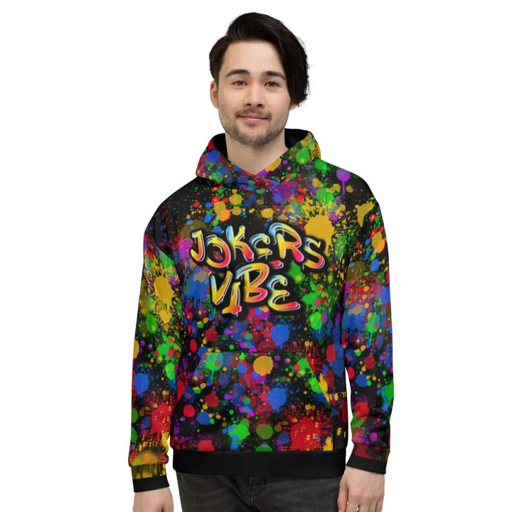 JokersVibe Graffiti Style Hoodie product image (1)