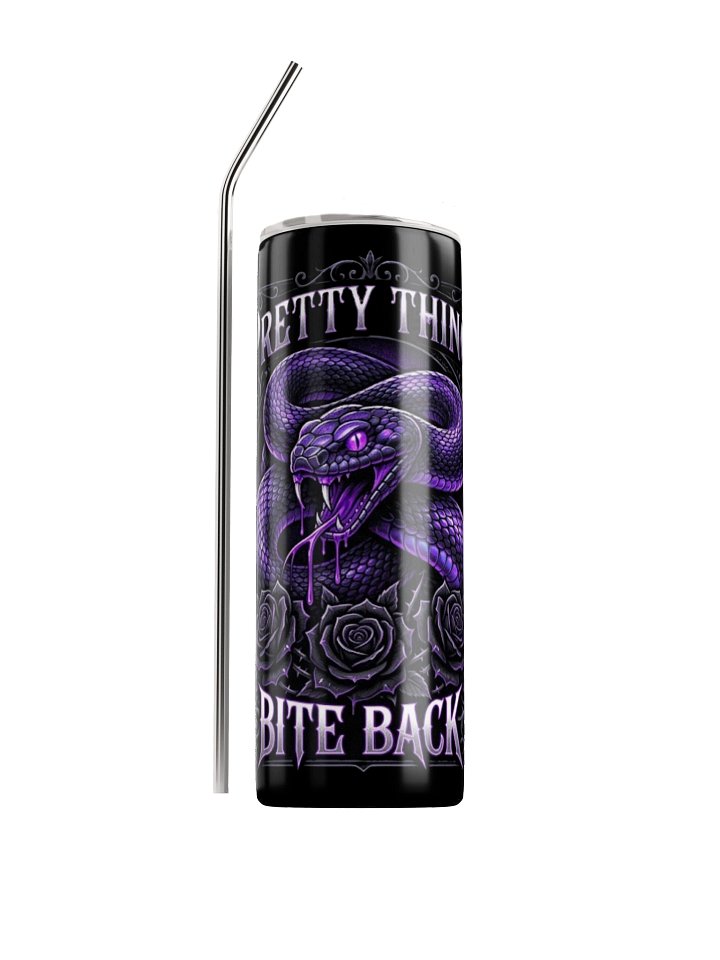 Pretty Things Bite Back - Purple Snake 20oz Tumbler product image (1)