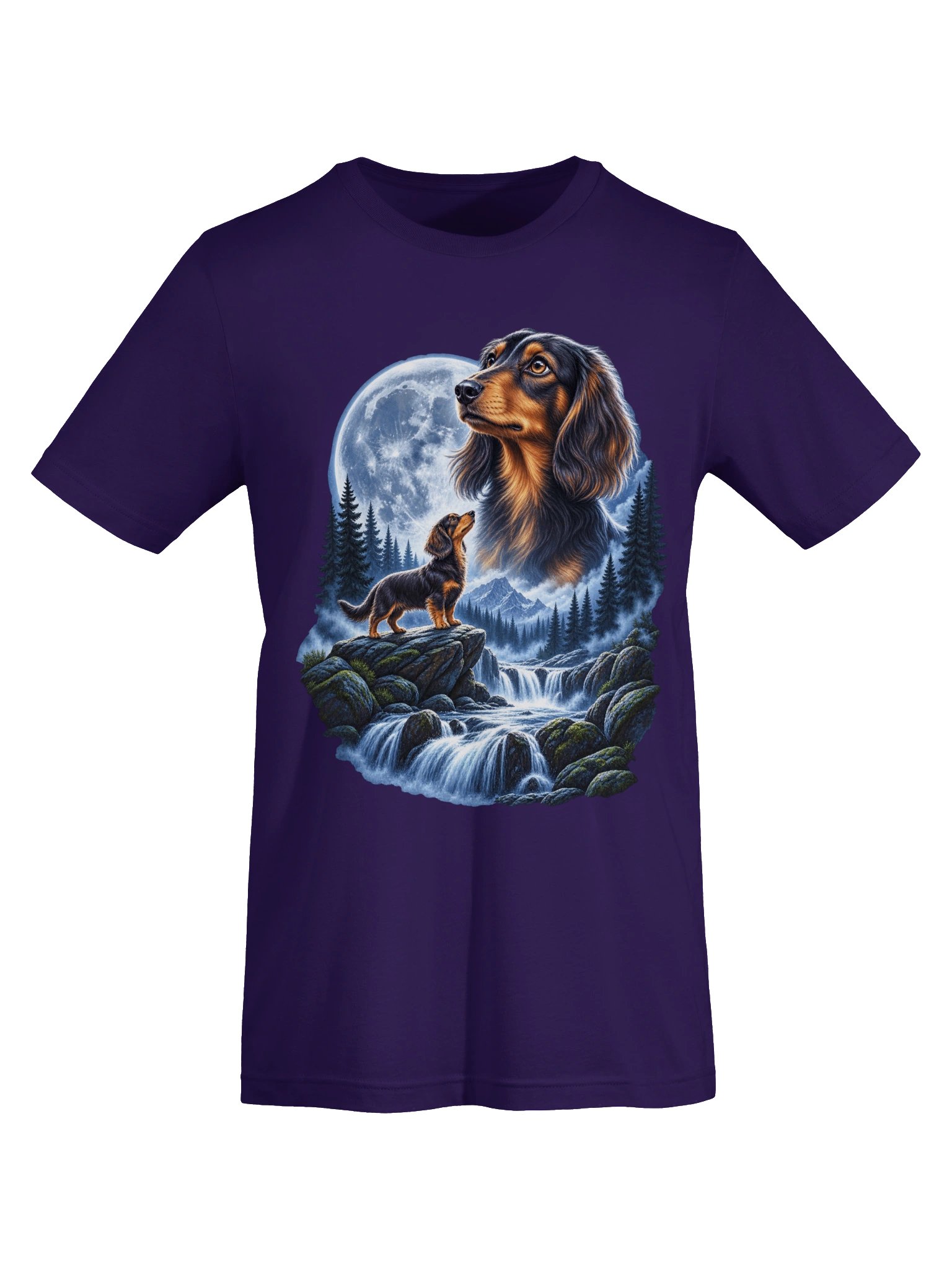 Wilderness Moon Dachshund Tee product image (5)