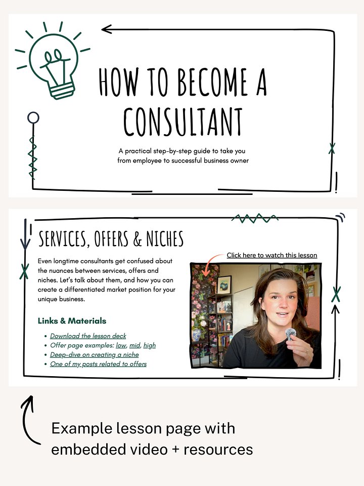 How To Become A Consultant (Video Course) product image (1)