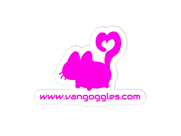 vangoggles.com logo vinyl decal product image (1)