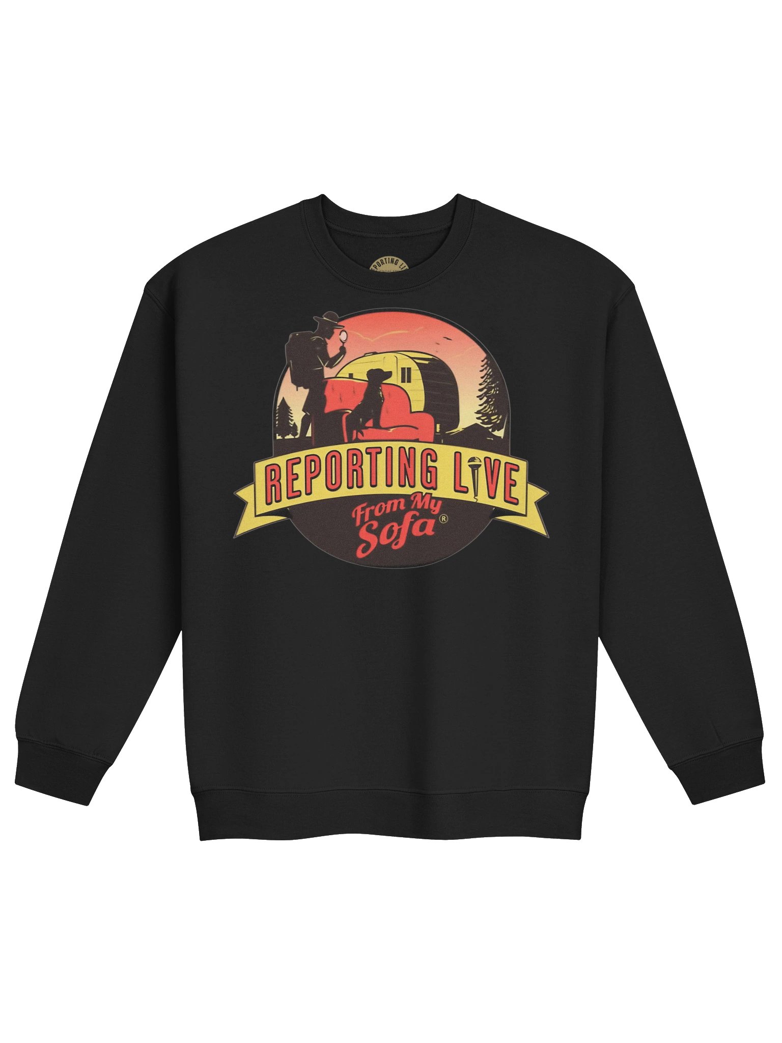 Shocking Live Trial “Cringe Binge” Crewneck Sweatshirt product image (2)