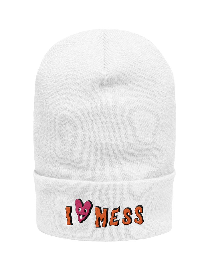 I Heart Mess Beanie product image (1)