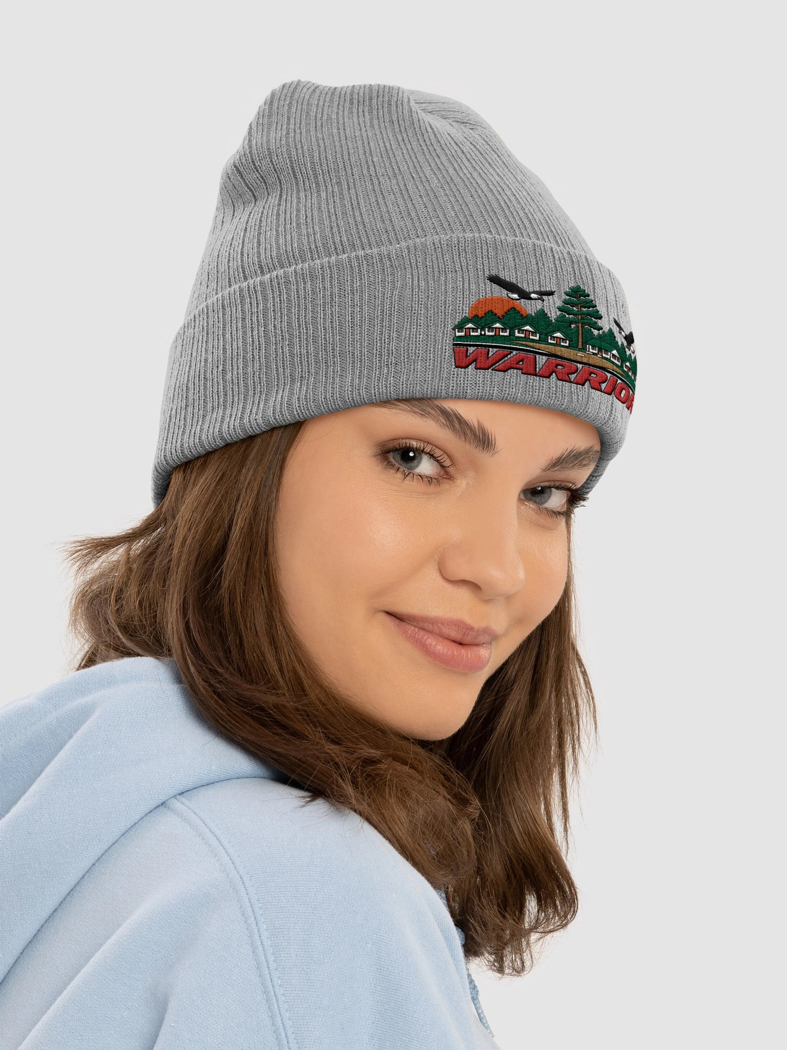 Warrior Regular Beanie (Gray) product image (6)