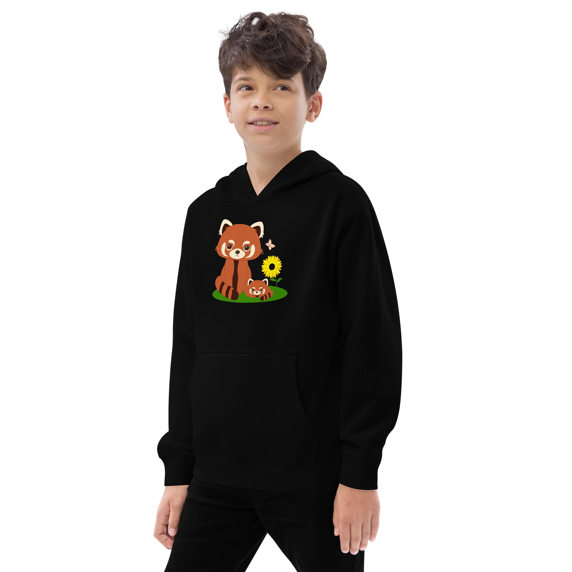 Woodland Families Red Panda Youth Pullover product image (5)