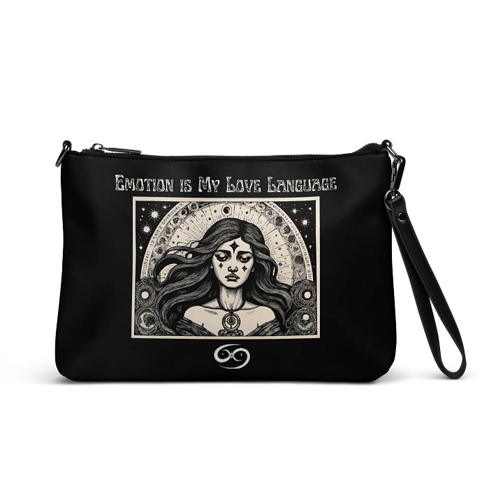 Cancer Zodiac 2025, Emotions are My Love Language, Cross-body Bag product image (1)