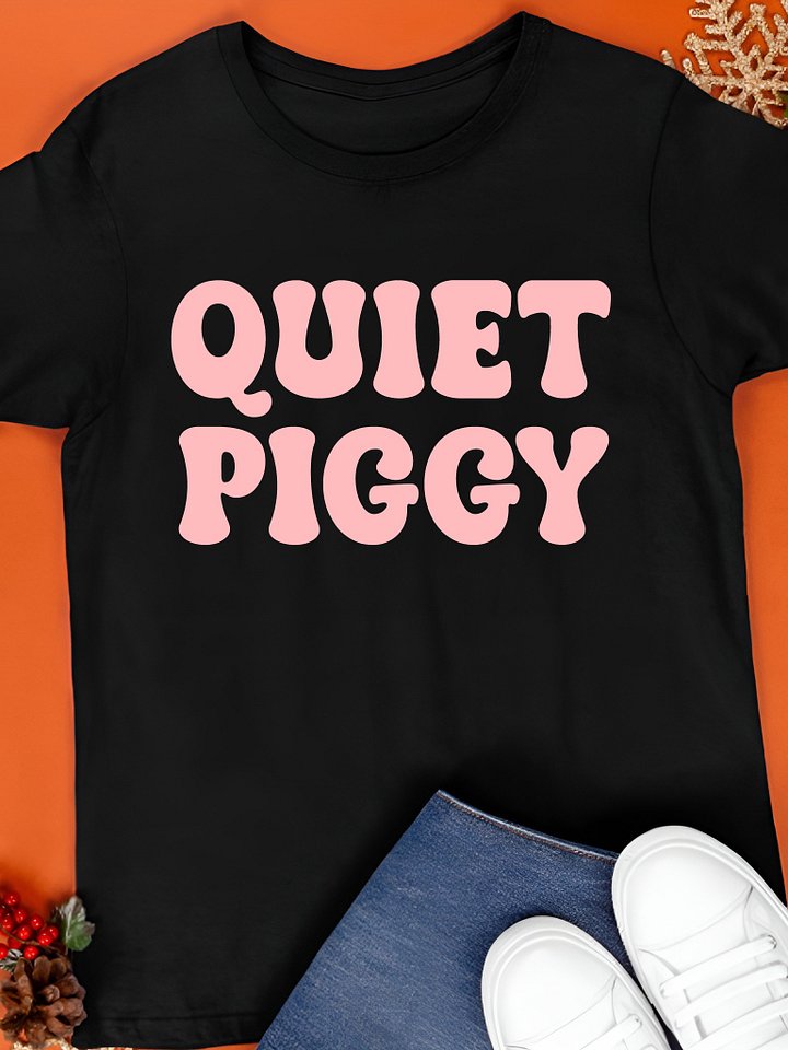 Quiet Piggy T-Shirt product image (1)