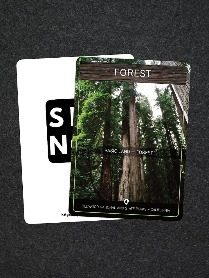 National Park & Forest Basic Land Proxies - Forest (5 Pack) product image (1)