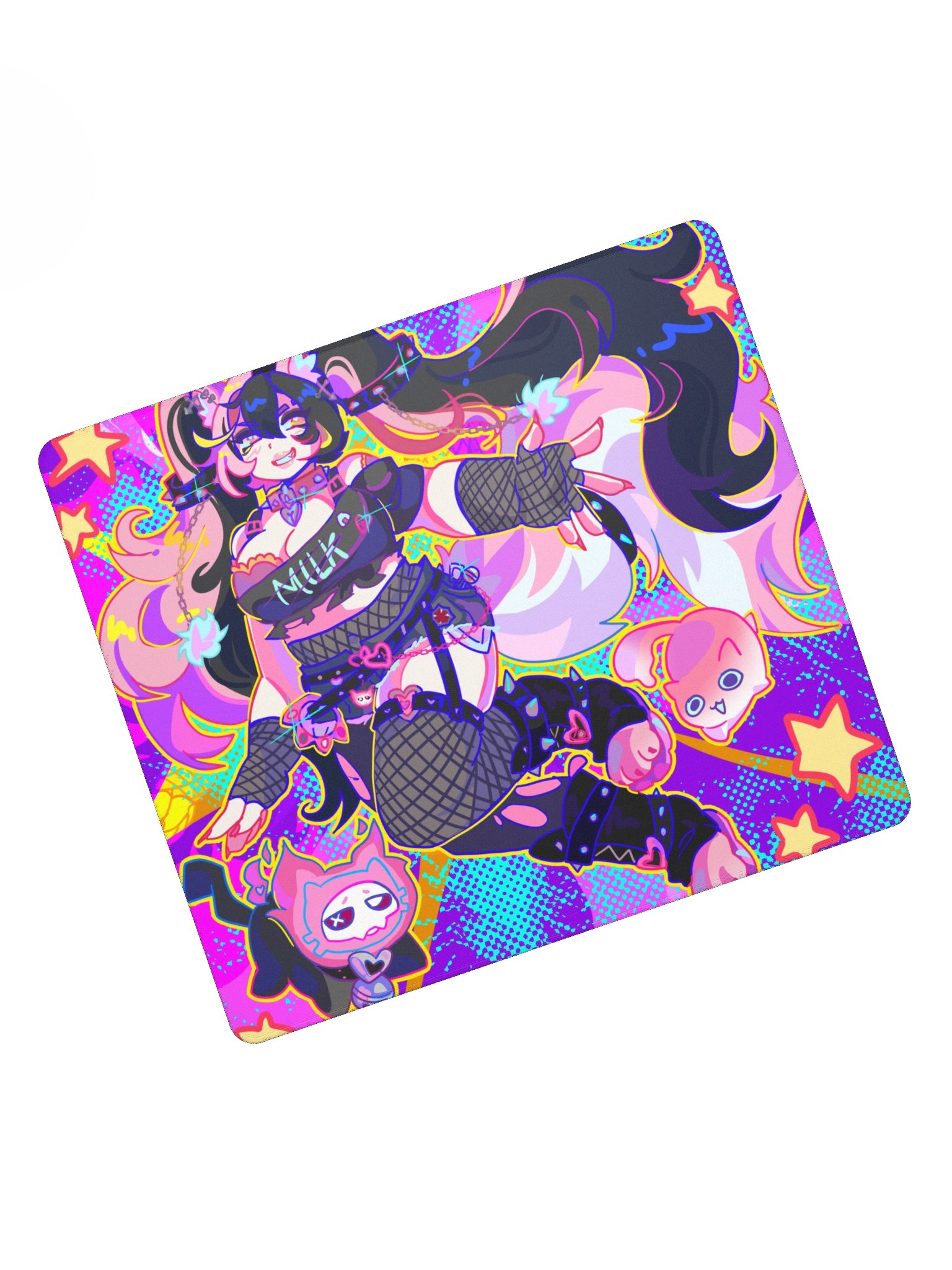 CHAOS KITTY CREW OVERSIZE MOUSE PAD product image (5)