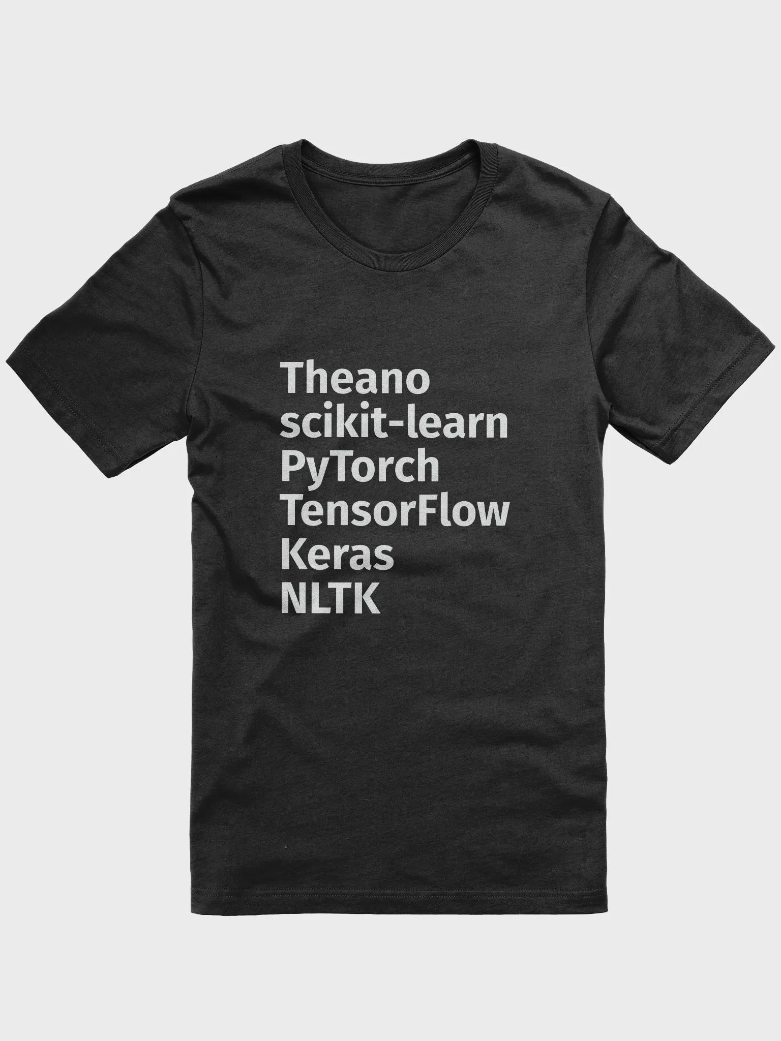 Python Machine Learning Unisex T-Shirt White product image (5)