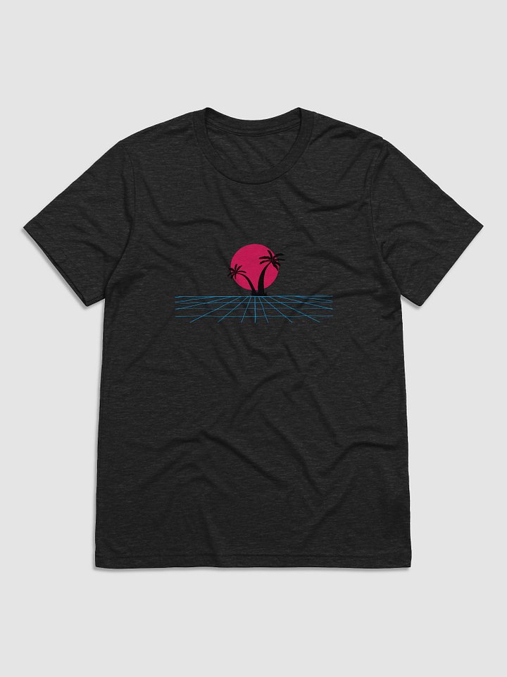 Retro Sunset Palm Tree Tee product image (1)