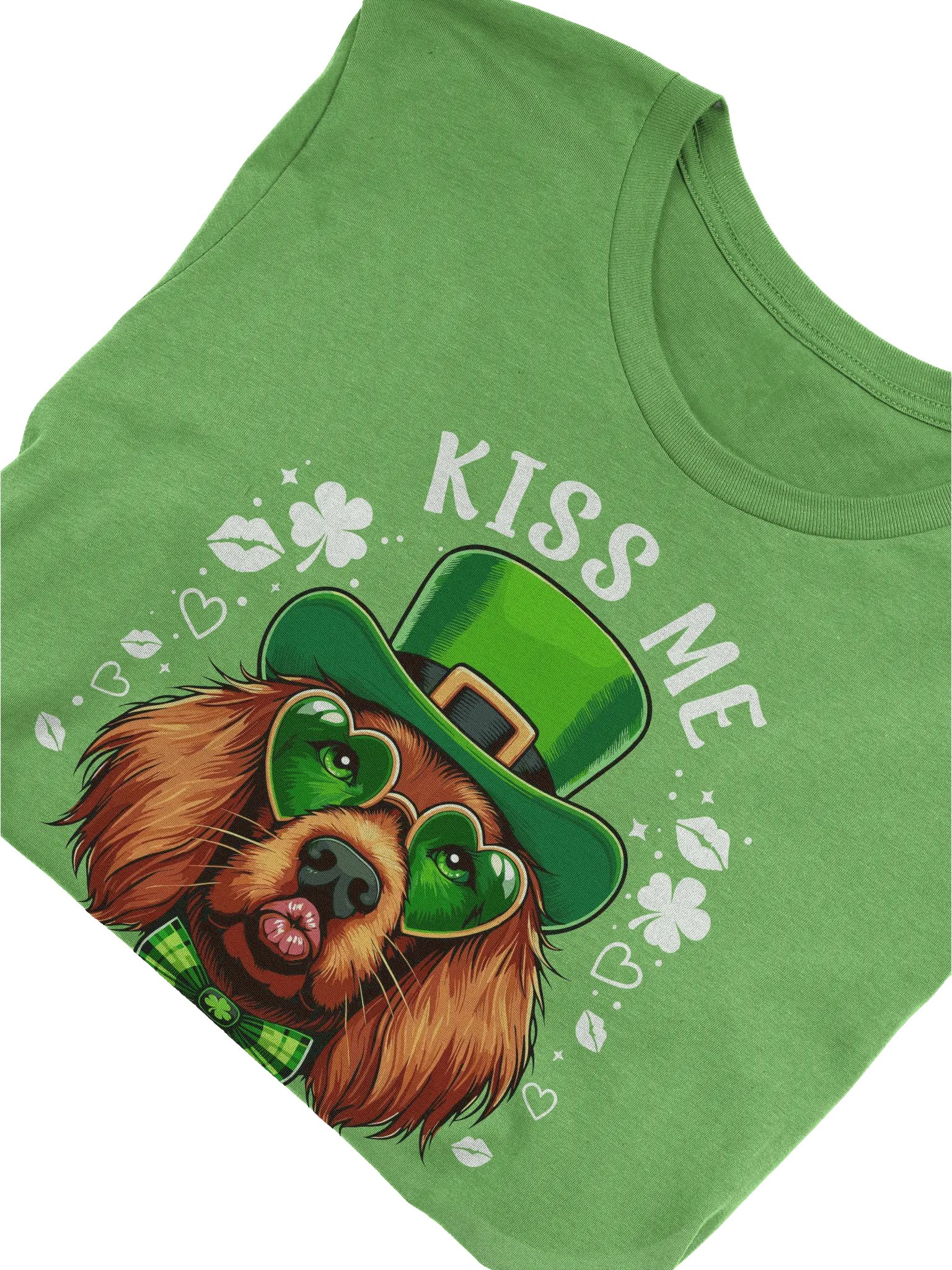 Irish Setter Kiss Me I'm Irish St. Patrick's Day T-Shirt product image (3)