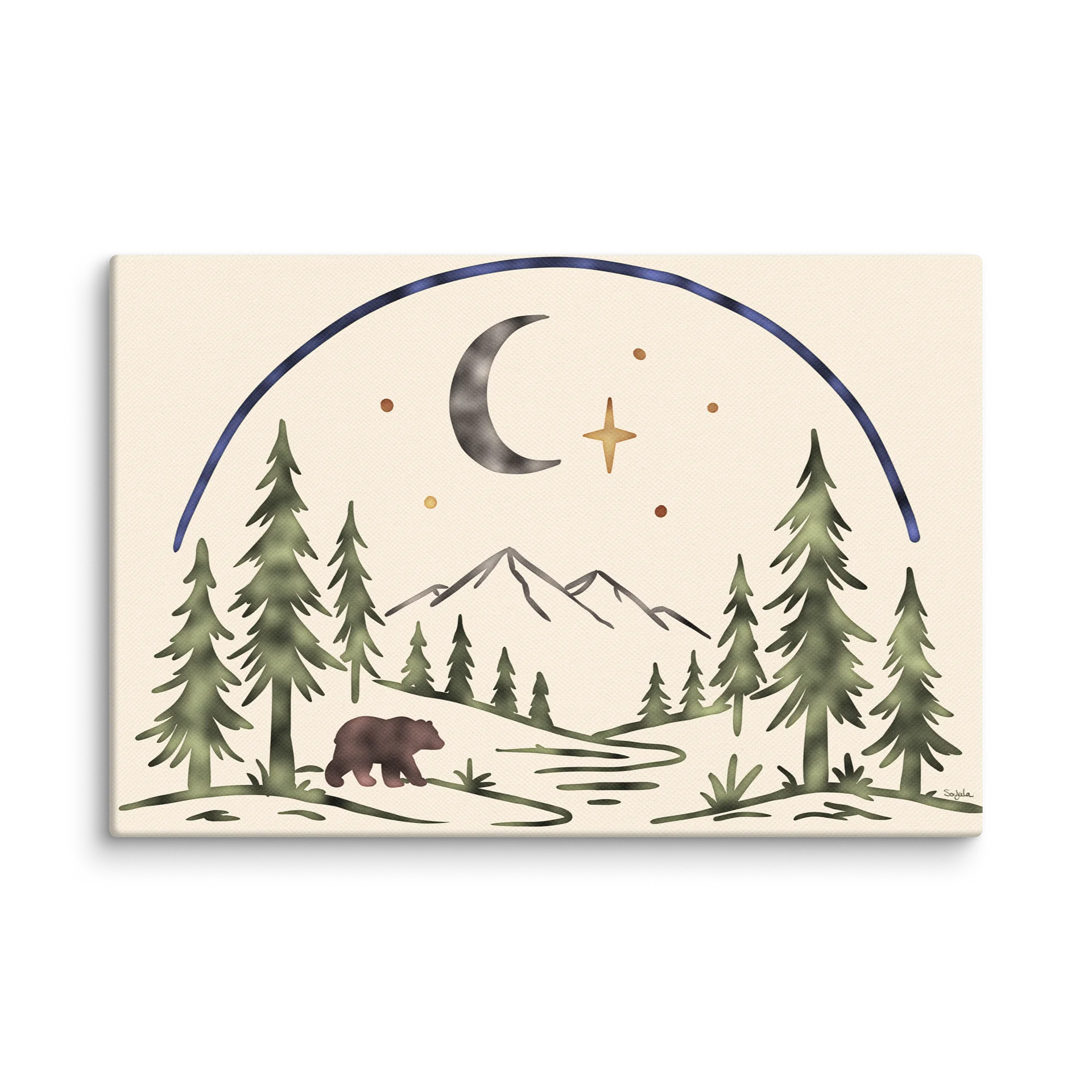 Moonlit Wilds Canvas product image (1)