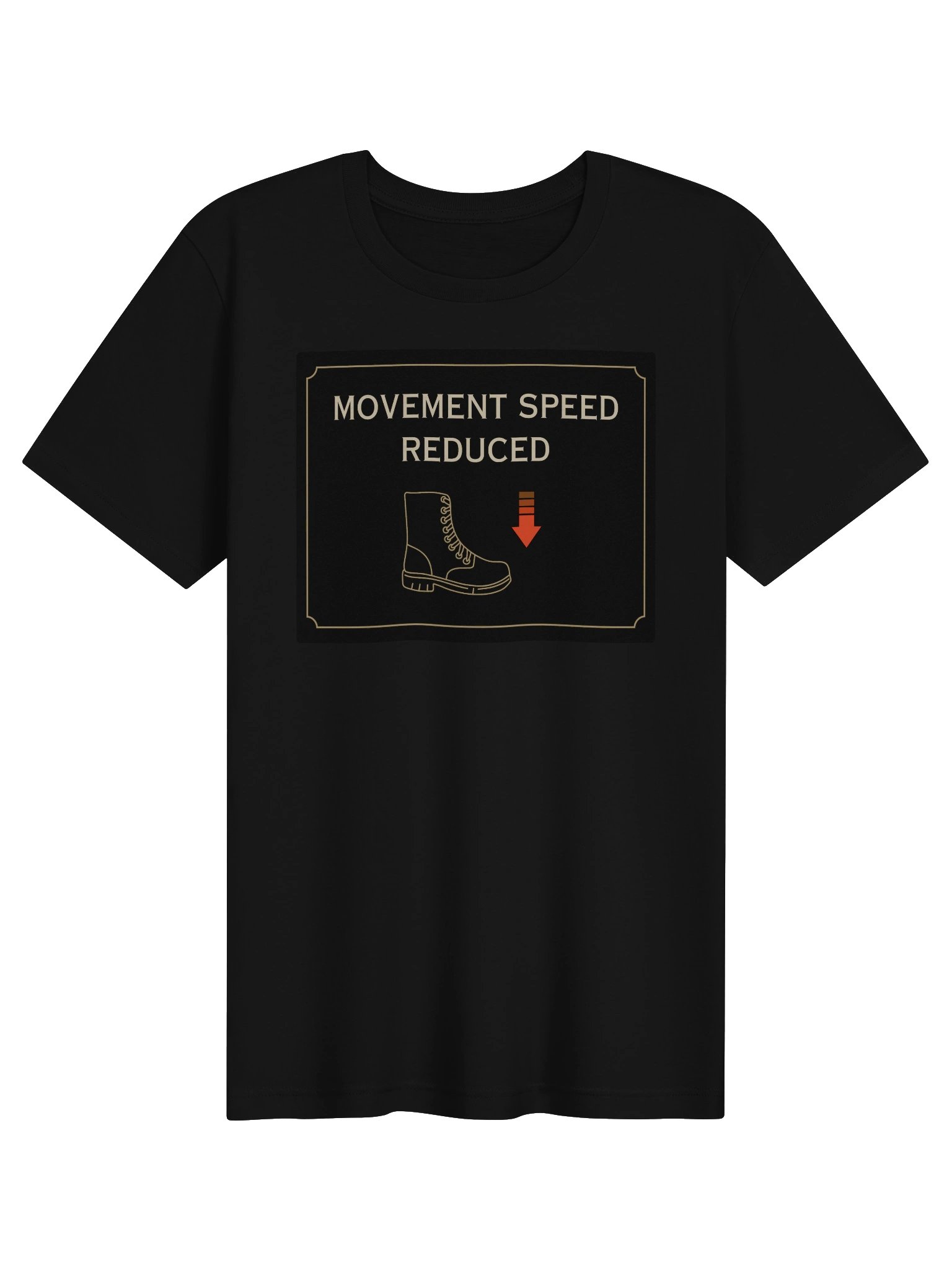 Movement Speed Reduced Shirt | Chronic Pain & Disability Humor Tee product image (1)