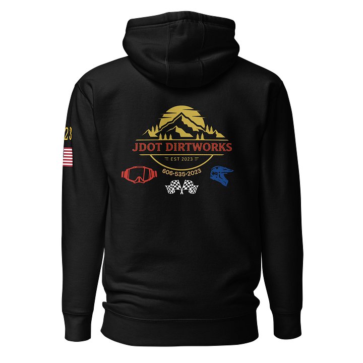 USA Moto DirtWorks 1.0 Hoodie product image (2)