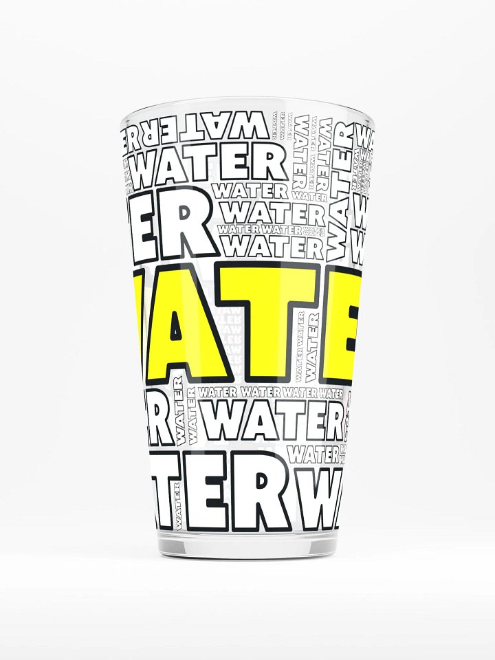 Water - Pint Glass product image (1)