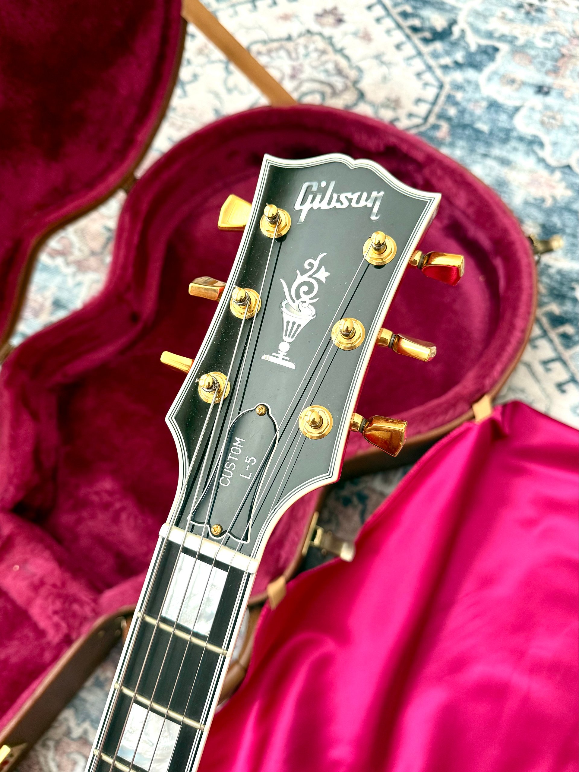1998 Gibson L5-CT "FIGURED CHERRY RED" Custom Historic Series + OHSC product image (7)