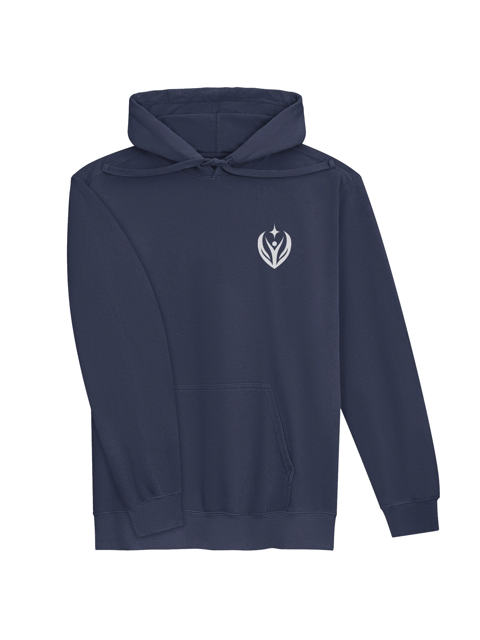 STILL HERE SUPPLY Midnight Emblem Comfort Hoodie product image (9)