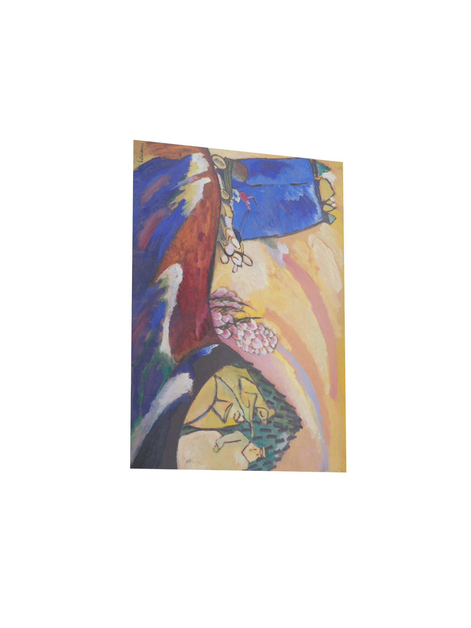 Kandinsky, Painting with Troika — Fine-Art Poster product image (4)