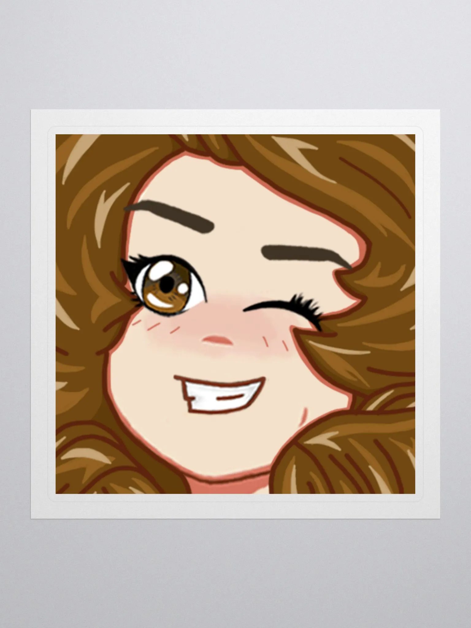 Wink Emote Sticker product image (1)