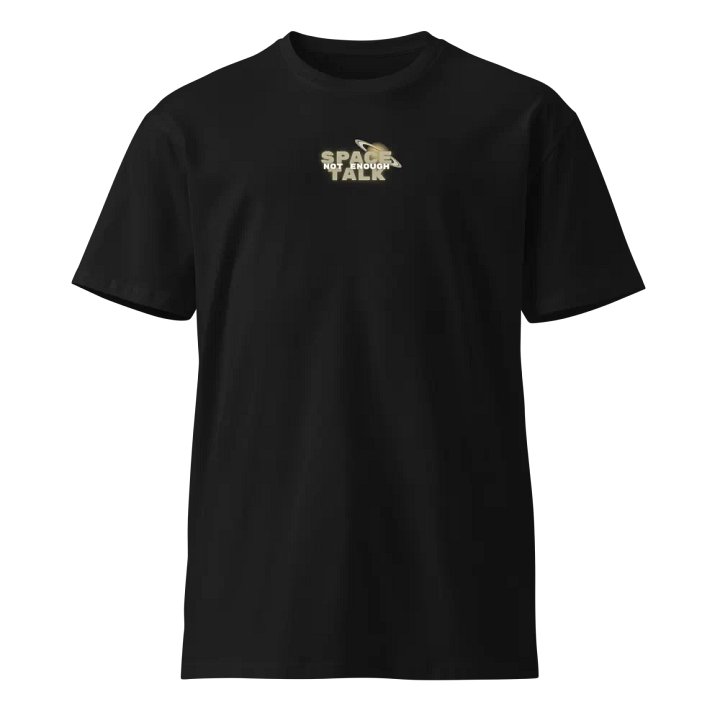 Not Enough Space Talk Double Logo Unisex Tee product image (1)