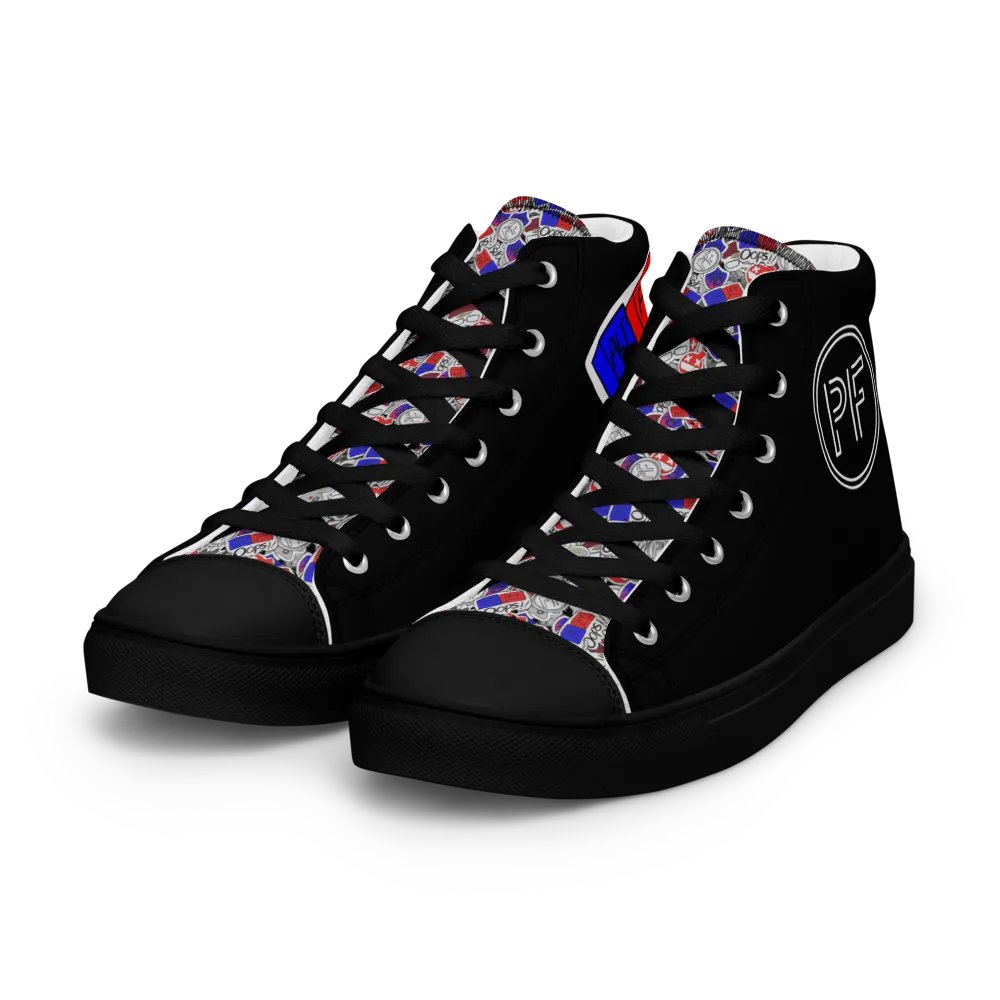 ALT + F4 Sticker-Bomb Women's Hi-Tops product image (7)