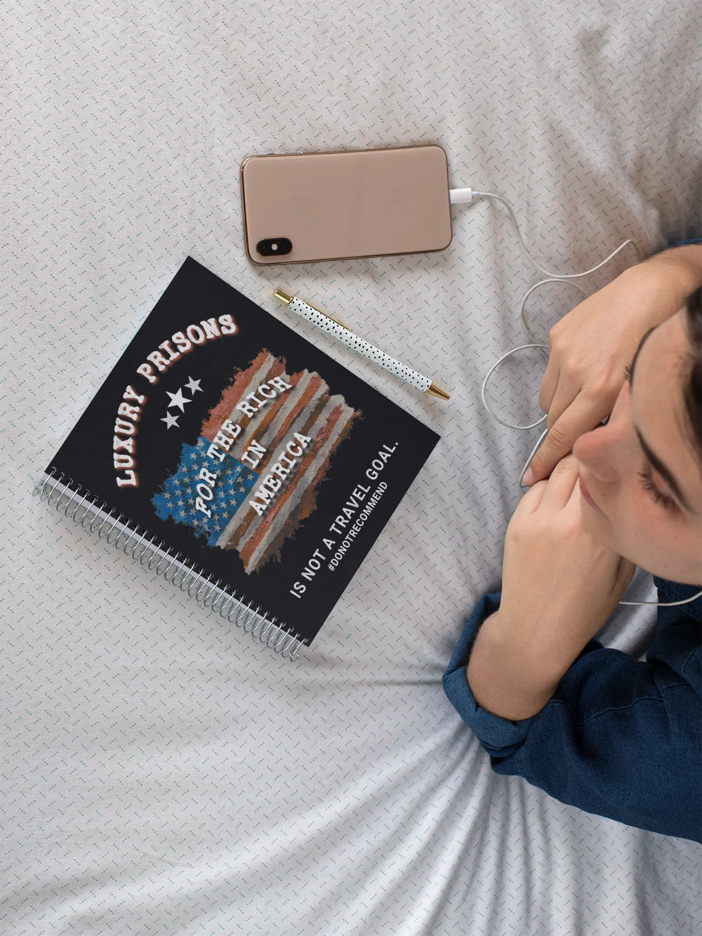 Luxury Prisons True Crime Notebook product image (3)
